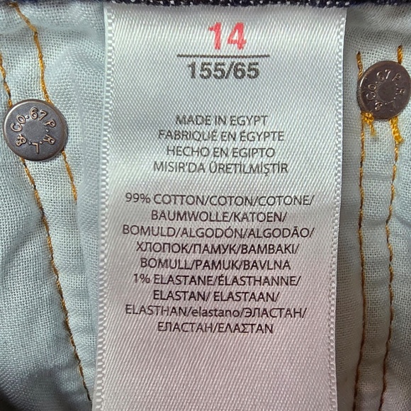 Polo Ralph Lauren Hampton Straight Jeans Youth 14 Dark Wash Stretch Denim EUC - Picture 6 of 11